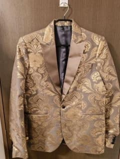 値下 Christian Pellizzari ジャケット タキシード 金色装飾のサムネイル