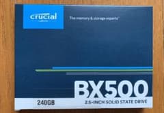 Crucial クルーシャル SSD 240GB BX500のサムネイル