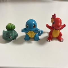 ポケモン 初期モンコレ 御三家 フシギダネ ゼニガメ ヒトカゲ TOMY