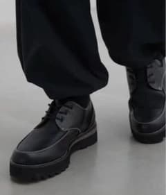 【美品】WYM LIDNM シャークソール ブラック Mサイズ 厚底のサムネイル