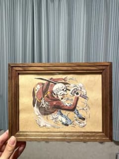 ONE PIECE トラファルガー・ロー 切り絵 アート 額縁付きのサムネイル