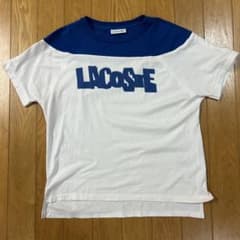 LACOSTE ラコステ バイカラー ロゴ Tシャツ