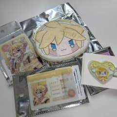 鏡音レン　キャンドゥ　フェイスポーチ　クリアカード　前髪クリップのサムネイル