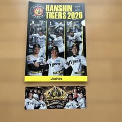 阪神タイガース 2026 クリアファイル 1枚➕シールセットのサムネイル