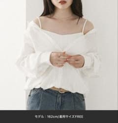 Heather ドッキングレイヤード長袖トップスのサムネイル