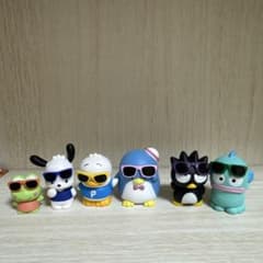 はぴだんぶい グラサンばちばちフィギュア　コンプリート　グラサン　サンリオのサムネイル