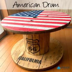 テーブル インダストリアル 家具 ケーブル 電線ドラム アメリカン NY05 テーブル インダストリアル ケーブル ドラム アメリカン NY05【受注