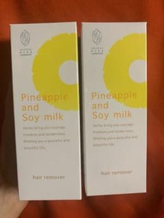 パイナップル豆乳除毛クリームのサムネイル