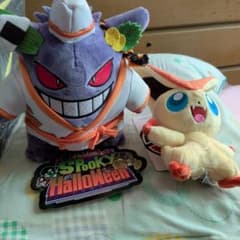 ゲンガー ビクティニ ハロウィンぬいぐるみセットのサムネイル