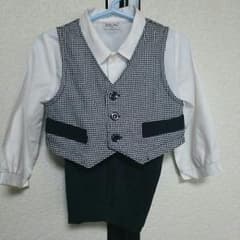 さとち～ん様専用☆千鳥格子 ベストスーツ 90のサムネイル