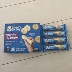 ガーバー　歯固めスティック　スーズーアンドチュー　バナナ味　１０本のサムネイル