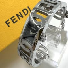 稼動】 箱付き FENDI バングルウォッチ 腕時計 3600L 黒文字盤 - メルカリ