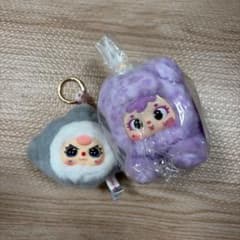 Grape Cat Baby threeぬいぐるみ マスコットのサムネイル