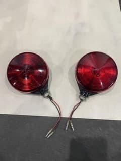 LEDSON ミラーイヤーランプ　24VLED 白／赤　スカニア、ボルボ。 LEDSON ミラーイヤーランプ 24VLED 白／赤 スカニア、ボルボ。 - メルカリ