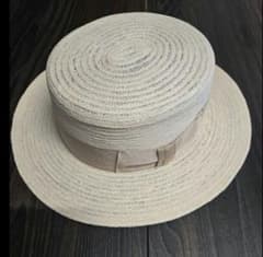 STETSON ベージュ ボーラーハット　カンカン帽　BRAID KANKAN STETSON ベージュ ボーラーハット カンカン帽 BRAID KANKAN - メルカリ