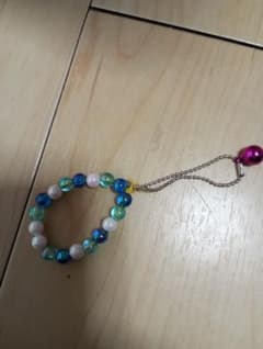 ハンドメイド ビーズチャーム ストラップ!!のサムネイル
