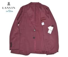 【新品】定価6.3万円 春夏 ランバン LANVIN 高級ジャケット 50（L） 新品】定価6.3万円 春夏 ランバン LANVIN 高級ジャケット 50（L