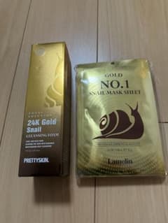 PRETTYSKIN 洗顔料 & Lamelin マスク１０枚セットのサムネイル