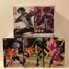 HUNTER×HUNTER フィギュア6体 ゴン キルア クロロ ヒソカ HUNTER×HUNTER ゴン キルア ヒソカ クロロ 5体セット - メルカリ