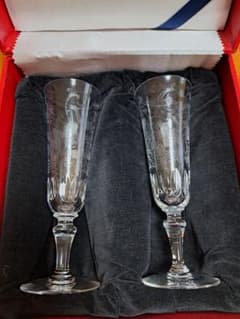 Baccarat バカラ ペアグラス シャンパングラスのサムネイル