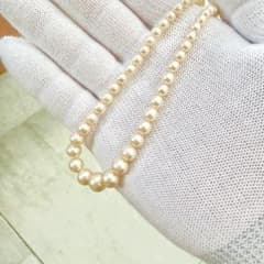 イミテーション パールネックレス レトロ ハンドメイド 素材用のサムネイル
