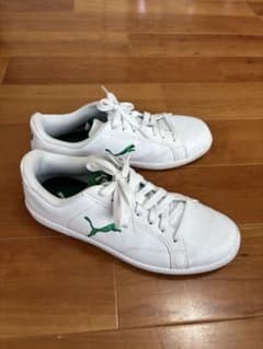 PUMA スニーカー ホワイト グリーン　23.5のサムネイル
