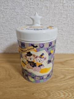 ディズニーシー　ダッフィー　陶器　小物入れ　シュガーポット　ハロウィーン