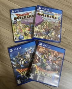 PS4 ドラゴンクエスト ヒーローズ ビルダーズ 4本セットのサムネイル
