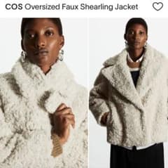 COS Faux Shearling Jacketフェイクシアリングジャケット - メルカリ
