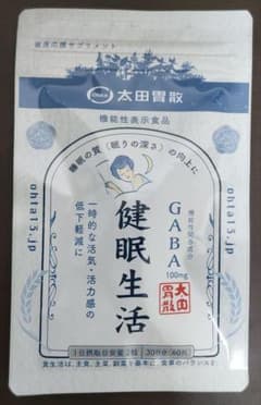 太田胃散【健眠生活】GABA 30日分（60粒） - メルカリ