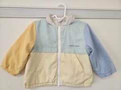 petit main ジップアップアウター 80サイズのサムネイル