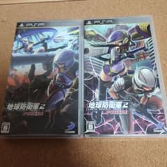地球防衛軍2 PORTABLE PSPソフト 2本セットのサムネイル