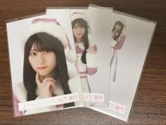 山下瞳月　サンタ衣装　セミコンプ　生写真のサムネイル
