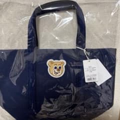 フェイラー オールドテディトート L ネイビー 新品未使用タグ付 フェイラー オールドテディ ワッペントート ネイビー
