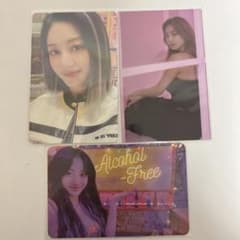 TWICE ジヒョ トレカ 3枚セットのサムネイル