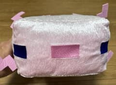 マインクラフト　シャイニー　BIGぬいぐるみ　ウーパールーパー　ピンク　マイクラ