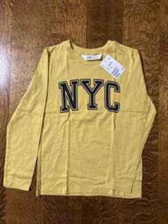 【新品・未使用】 H&M 長袖カットソー 120/130のサムネイル
