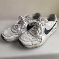 NIKE AIR スニーカー ホワイト ブラック　27cmのサムネイル