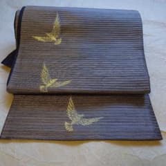 シャンパンゴールド 斉藤三才　全通袋帯 シャンパンゴールド 斉藤三才 全通袋帯 - メルカリ