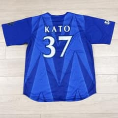 【加藤響】DeNAベイスターズ　70thアニバーサリーレプリカユニフォーム　O 横浜DeNAベイスターズ#37 加藤 響POWER SENDユニフォーム L - メルカリ