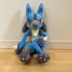 ポケットモンスター　もふぐっとしっぽみてみて！ぬいぐるみ　ルカリオのサムネイル