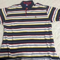 TOMMY HILFIGER ストライプポロシャツ XLのサムネイル