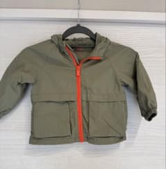 【値下げ中】ZARA キッズ フード付き ウィンドブレーカー 秋冬 12-18mのサムネイル