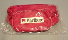 [新品・未開封] Marlboro ボディバッグ ウエストポーチ レッドのサムネイル