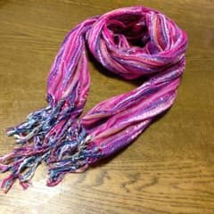 ☆ショール  ピンク⭐️のサムネイル