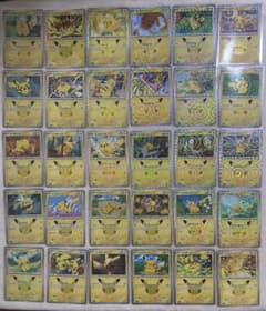 ポケモンカード30th CELEBRATIONピカチュウコンプセット30枚のサムネイル