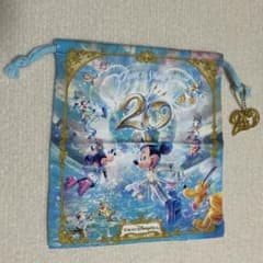 Tokyo DisneySea 20周年 巾着袋 Time to Shineのサムネイル