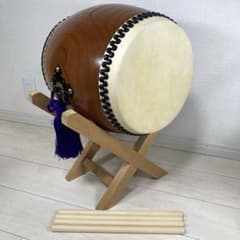 長胴太鼓 和太鼓　宮太鼓　ケヤキ 打面 28cm 太鼓長36cm 祭り　神輿　欅 長胴太鼓 和太鼓 宮太鼓 ケヤキ 打面 28cm 太鼓長36cm 祭り 神輿