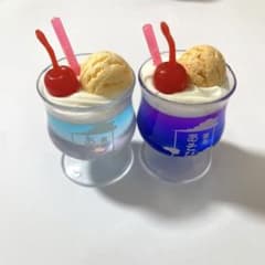 가챠 가챠 수평선 크림 소다 나이트 포도 복숭아 마리나
