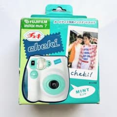 ジャンク品】instax mini 7チェキ ミント - メルカリ